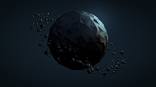 black planet illustration
